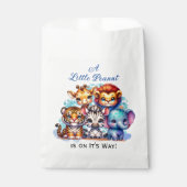 Een kleine pinda is onderweg | BABY SHOWER Bedankzakje (Voorkant)