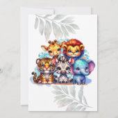 Een kleine pinda is onderweg | BABY SHOWER Kaart (Achterkant)