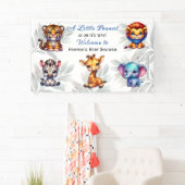 Een kleine pinda is onderweg | BABY SHOWER Spandoek (Insitu)