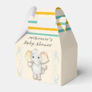 Een kleine pinda is onderweg naar het baby shower  bedankdoosjes