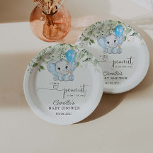 Een kleine pinda is op weg naar het Baby shower