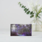 Een kleine plek visitekaartje (Staand voorkant)