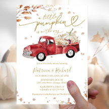 Een Kleine Pompoen Baby Shower
