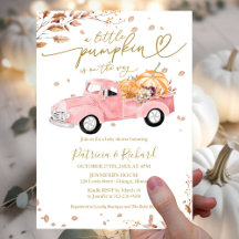 Een Kleine Pompoen Baby Shower