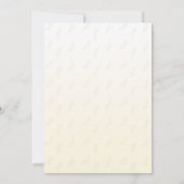 Een kleine pompoen boho Baby shower uitnodiging (Achterkant)