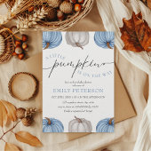 Een kleine pompoen | Boy Herfst Baby shower Kaart