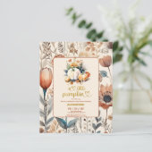 Een kleine pompoen budget baby shower (Staand voorkant)