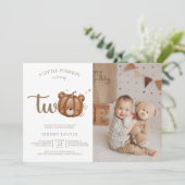 Een kleine pompoen draait twee dagen om kaart (Staand voorkant)