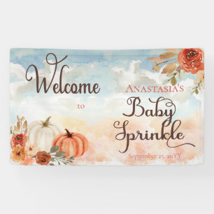 Een kleine pompoen Floral Girl Baby Sprinkle Welko Spandoek