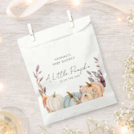 Een kleine pompoen is onderweg Baby shower Bedankzakje