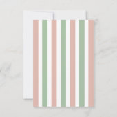 Een kleine pompoen is onderweg. Baby Shower Kaart (Achterkant)