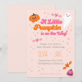 Een kleine pompoen is onderweg kaart (Voorkant / Achterkant)