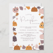 Een kleine pompoen is onderweg naar het moderne Ba Kaart (Voorkant)