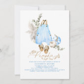 Een kleine pompoen is onderweg, padvinder Baby sho Kaart (Voorkant)