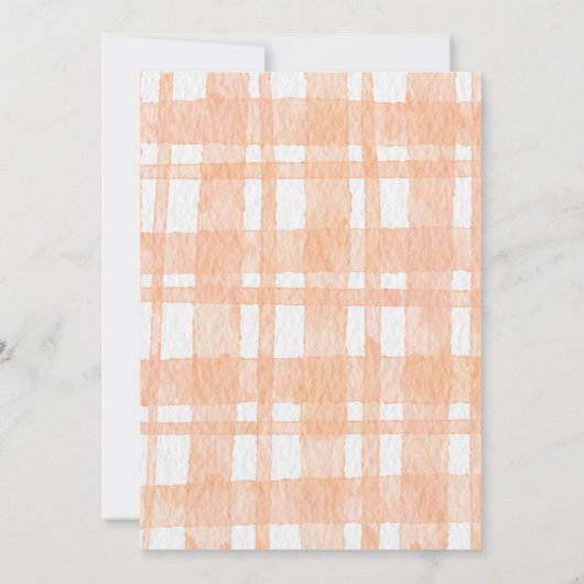 Een kleine pompoen is op de weg meisje Baby shower Kaart (Achterkant)