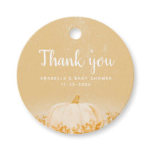 Een kleine pompoen is op weg Herfst Baby shower