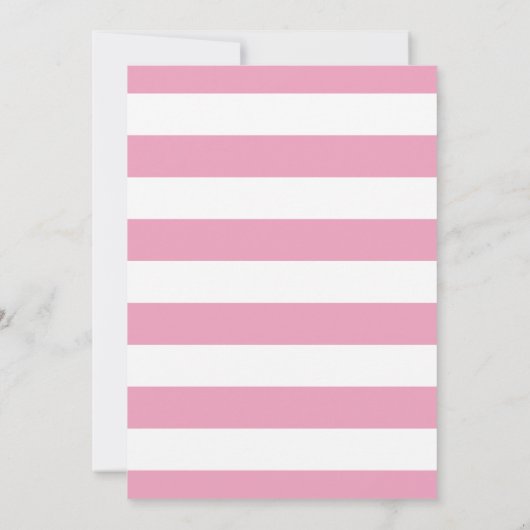 Een kleine pompoen is op weg naar een meisje Baby  Kaart (Achterkant)