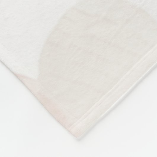 Een kleine pompoen is op weg naar het Baby shower Fleece Deken (Hoek)