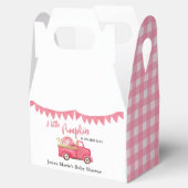 Een kleine pompoen onderweg bedankdoosjes (Geopend)