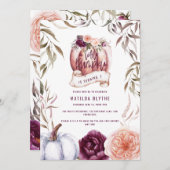 Een kleine pompoen paarse herfst (Voorkant / Achterkant)