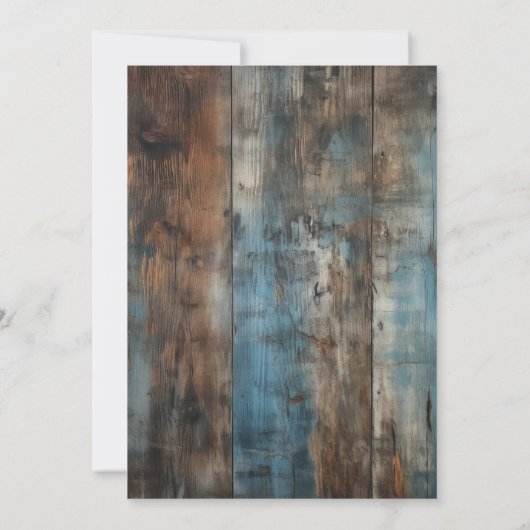 Een kleine pompoen Rustic Baby shower uitnodiging (Achterkant)