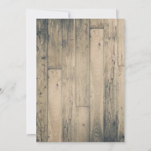 Een kleine pompoen Rustic Baby shower uitnodiging (Achterkant)