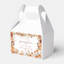 Een Kleine Pompoen Rustieke Bloemige Baby Shower
