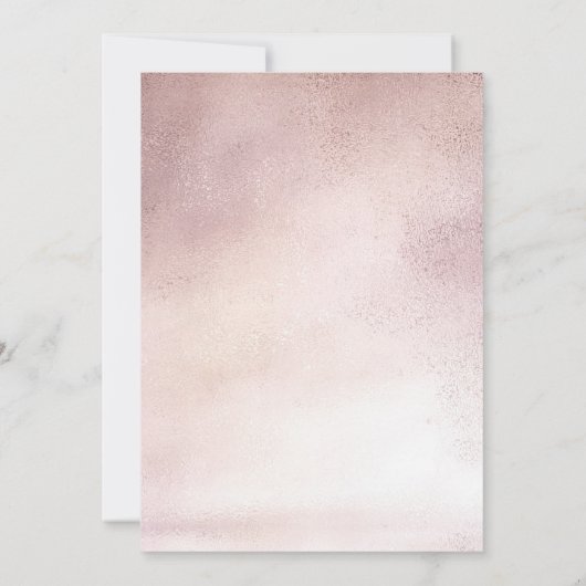 Een kleine pompoen stoot roze Baby Bingo Kaart op (Achterkant)