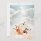 Een kleine pompoen | Virtueel Baby shower van Flor Kaart (Achterkant)