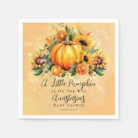 Een kleine pompoen | Zonnebloemen Herfst Baby show