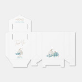 Een kleine pompoenHerfst Baby shower Bedankdoosjes (Uitgevouwen)