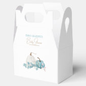 Een kleine pompoenHerfst Baby shower Bedankdoosjes (Geopend)