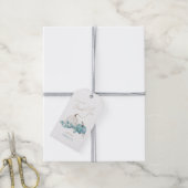Een kleine pompoenHerfst Baby shower Cadeaulabel (Met Touw)