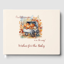 Een kleine pompoenHerfst Baby shower | Genderneutr Gastenboek
