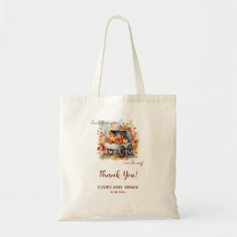 Een kleine pompoenHerfst Baby shower | Genderneutr Tote Bag