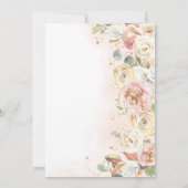 Een kleine pompoenHerfst Baby shower Kaart (Achterkant)