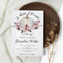 Een kleine pompoenherfst Elegant Purple Flowers