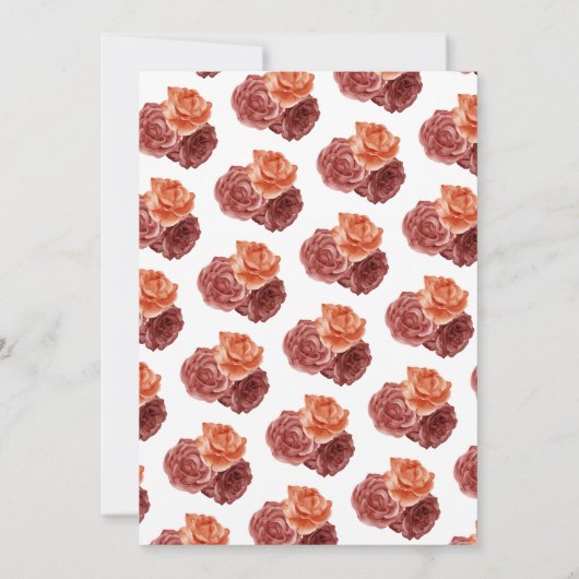 Een kleine pompoenherfst herfst Baby shower Kaart (Achterkant)