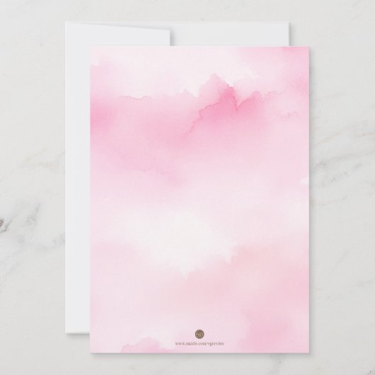 Een kleine pompoenherfst Herfst Baby shower Kaart (Achterkant)