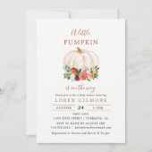 Een kleine pompoenoogst Baby shower Kaart (Voorkant)