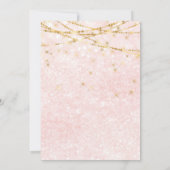 Een kleine pompoenWaterverf Floral String Lights I Kaart (Achterkant)