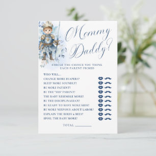 Een Kleine Prins Koninklijk Blauwe Douche Mama of  Kaart