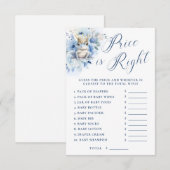 Een Kleine Prins Koninklijk Blauwe Shower Price is Kaart (Voorkant / Achterkant)