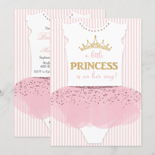 Een Kleine Prinses Baby Shower Uitnodiging