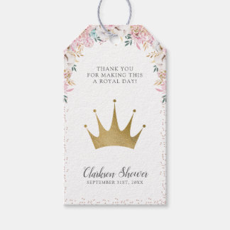 Een kleine prinses cadeaulabel