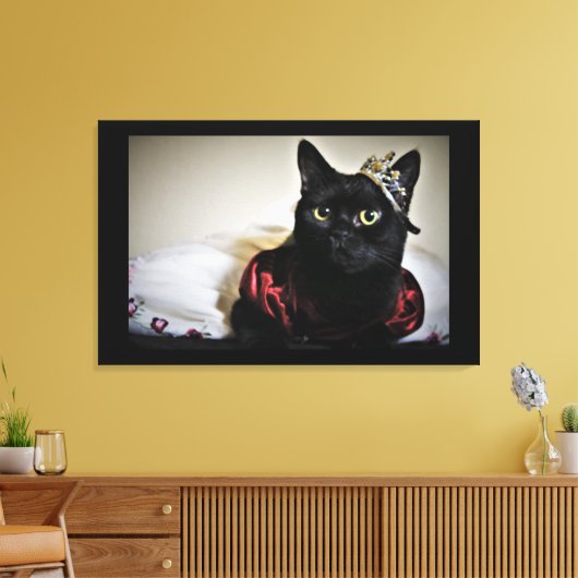 Een kleine prinses canvas afdruk (Insitu (Woonkamer))