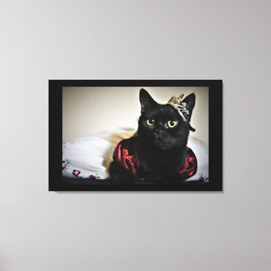 Een kleine prinses canvas afdruk (Voorkant)