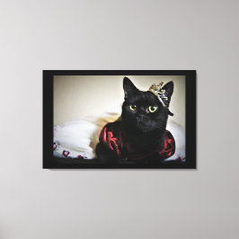 Een kleine prinses canvas afdruk