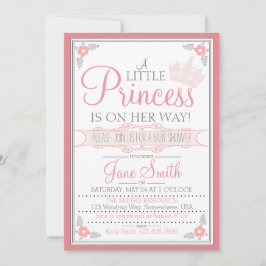 Een kleine prinses is onderweg kaart