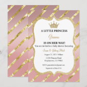 Een kleine prinses is op weg naar haar uitnodiging (Voorkant / Achterkant)